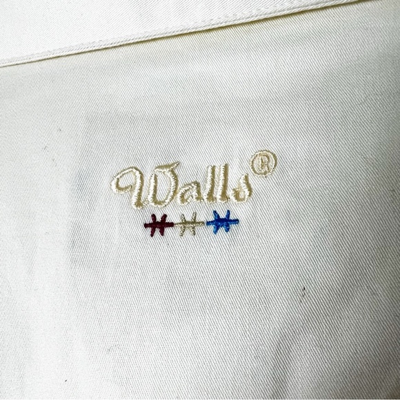 Walls Ranchwear - Yellow Pearl Snap Long Sleeve Button Down - Sz. 2X - Picture 9 of 12